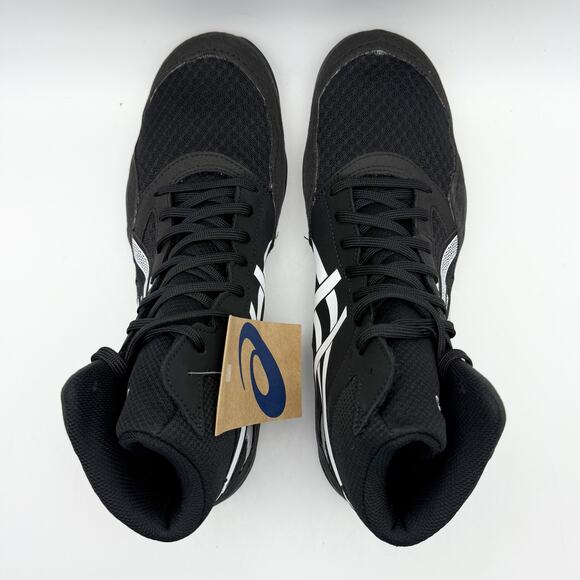 Asics Mens SnapDown 4 Wrestling Shoes US 10 M EU 42.5 Black White NIB - Picture 11 of 13